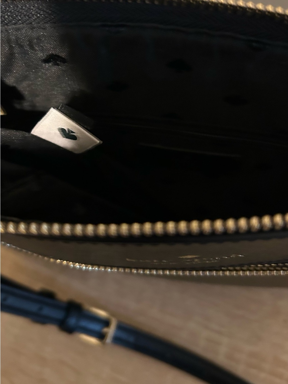 kate spade Black Saffiano Crossbody Messenger - Picture 5 of 5